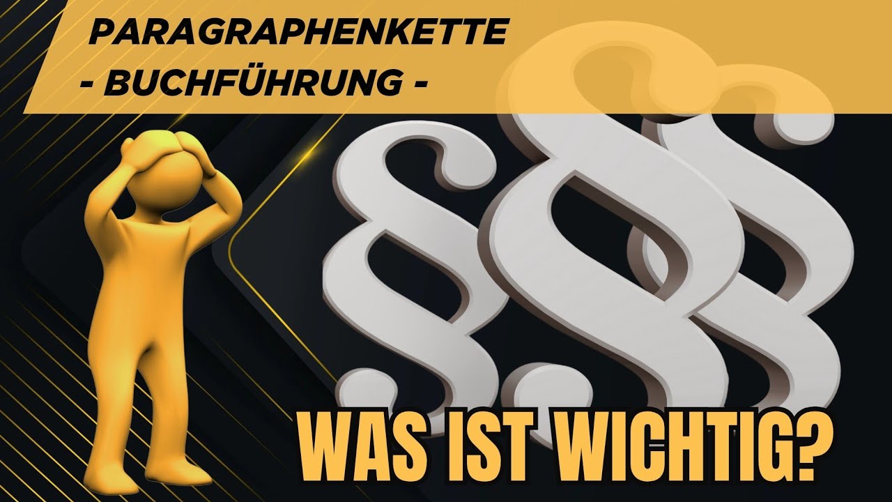 Paragraphenketten - was ist wichtig? Erstbewertung nach Handels- und Steuerrecht bei Sachanlagen