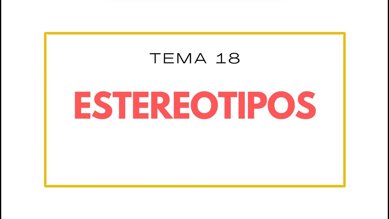 Estereotipos | Psicología Social | Psicología en podcast