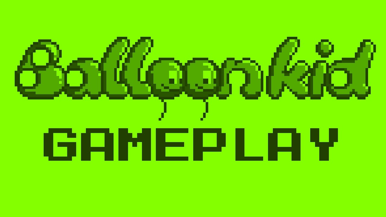Balloon Kid 1990 Game Boy Gameplay