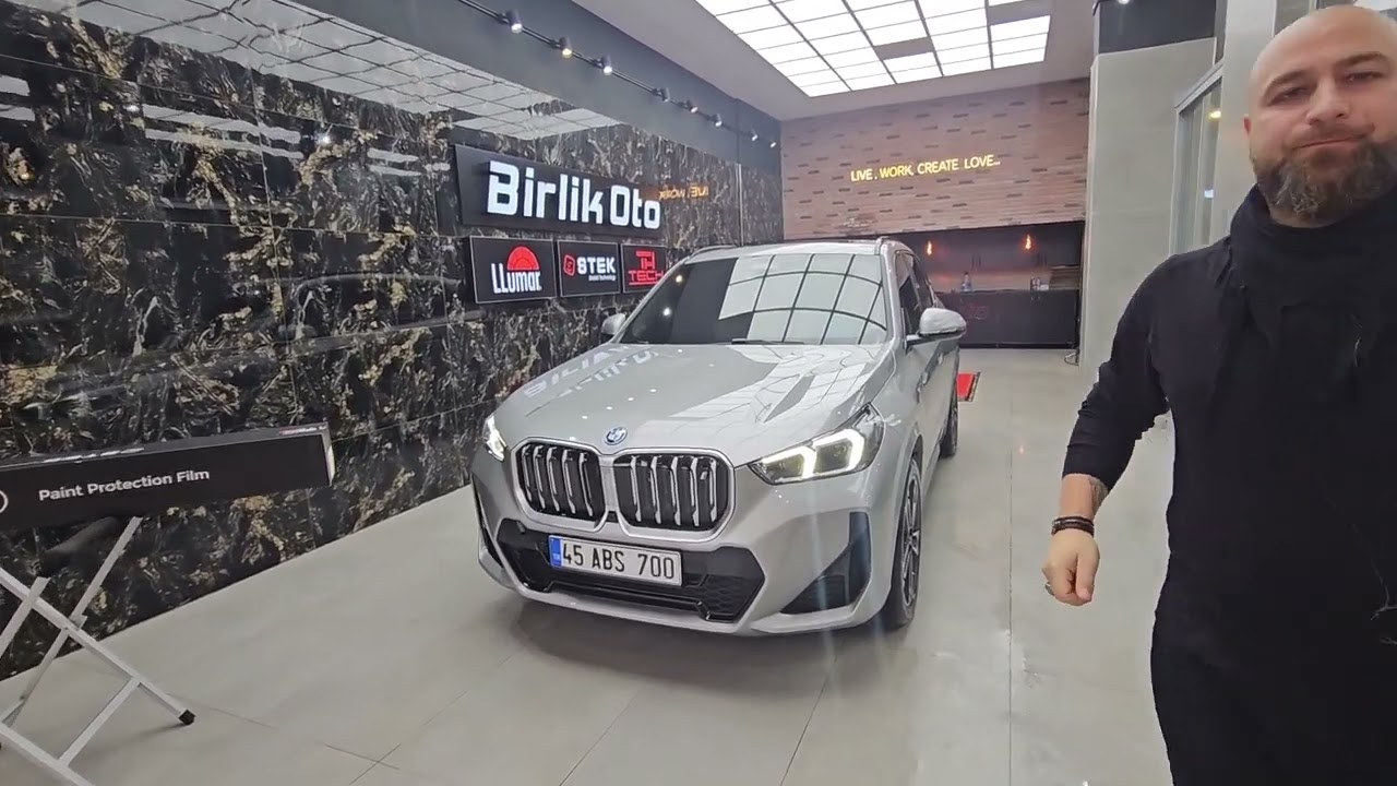 0km BMW x1 // 150 Mikron %100 PPF Stek Dynolite Boya Koruma Filmi LLumar Cam Filmi