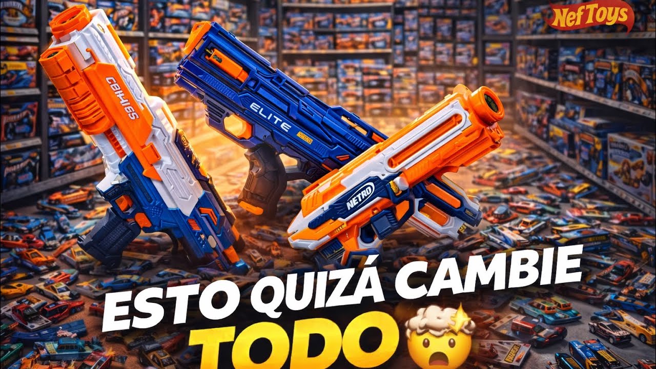 😱 Entré Por Curiosidad… Ahora Quiero Todos Los NERF 🔥