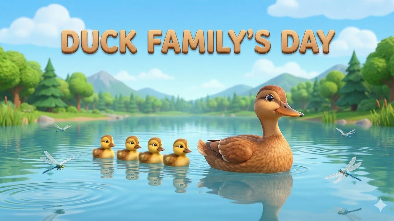 A Peaceful Day With Ducklings | Relaxing Bedtime Story