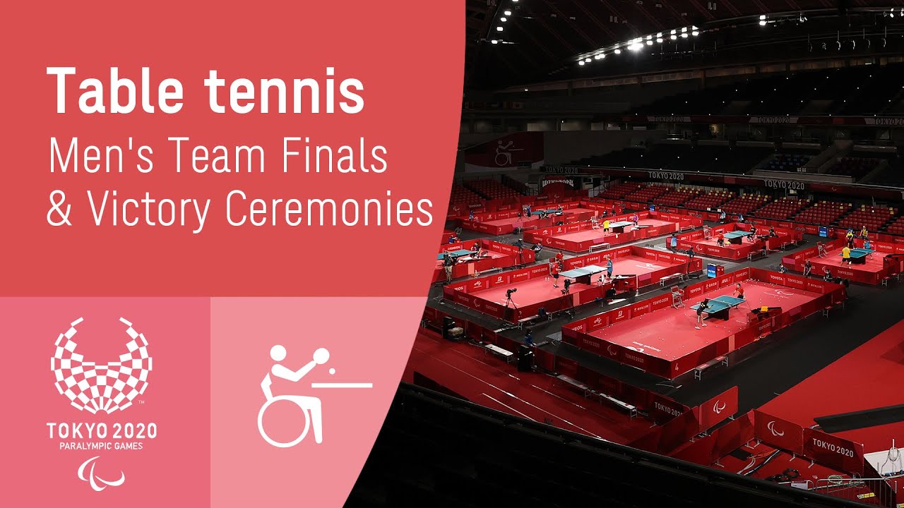 Table Tennis Finals & Victory Ceremonies | Day 9 | Tokyo 2020 Paralympic Games