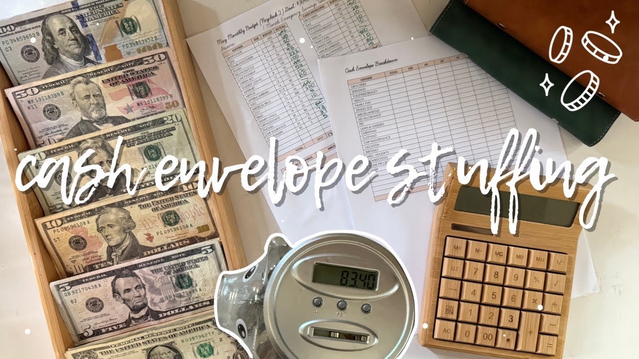 Cash Envelope Stuffing | One Income Budgeting | How to Budget | May Paycheck 2