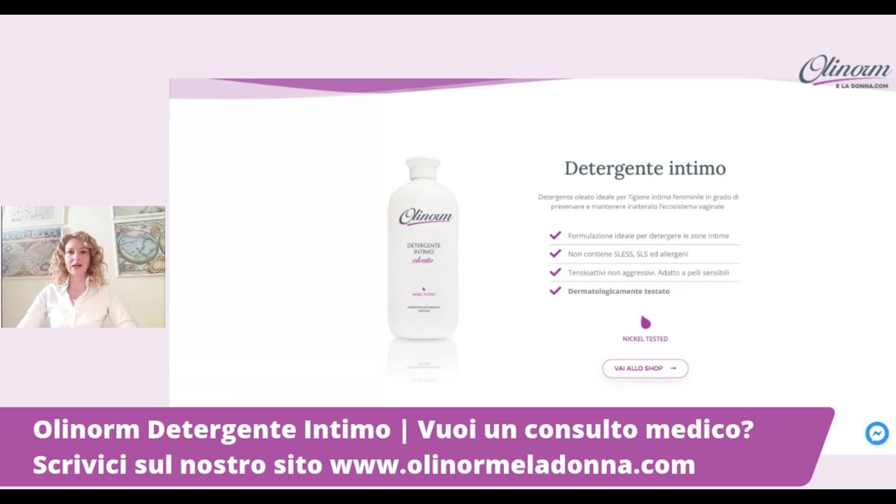Olinorm Detergente Intimo Oleato - Scopri perch&egrave; &egrave; utile