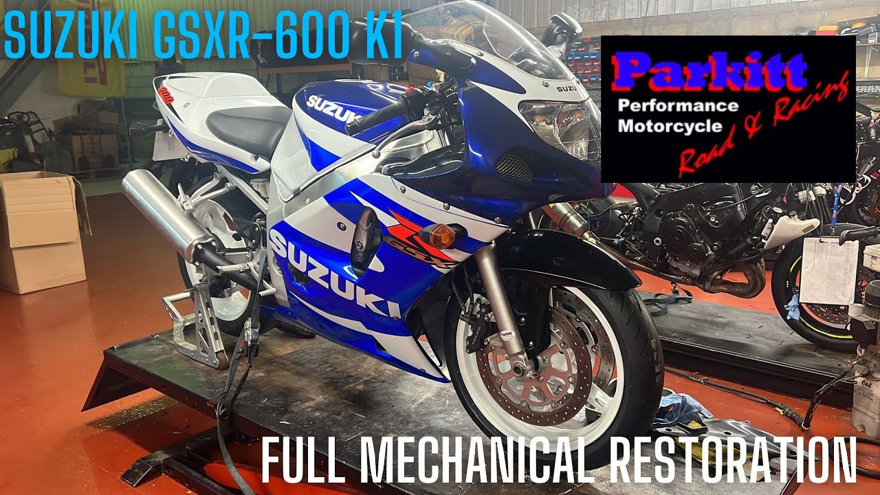 Мой Suzuki GSXR-600 K1 | Полная механическая реставрация | Коллекция