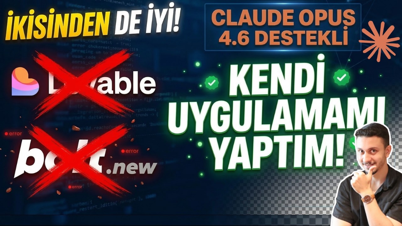 Lovable ve Bolt Bitti! Claude Opus 4.6 + Zoer Agent Mode & Kendi Uygulamamı Yaptım