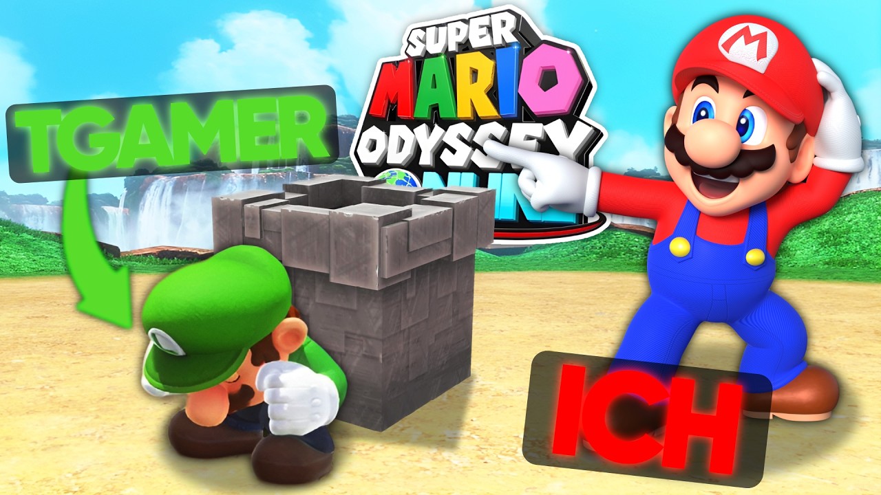 Dieses HIDE AND SEEK in SUPER MARIO ODYSSEY wurde persönlich...