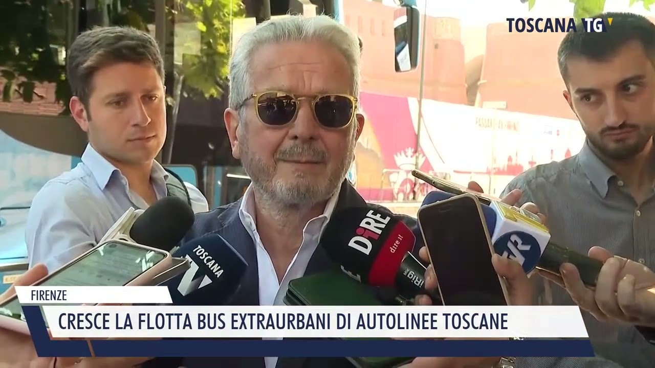2024-06-17 FIRENZE - CRESCE LA FLOTTA BUS EXTRAURBANI DI AUTOLINEE TOSCANE