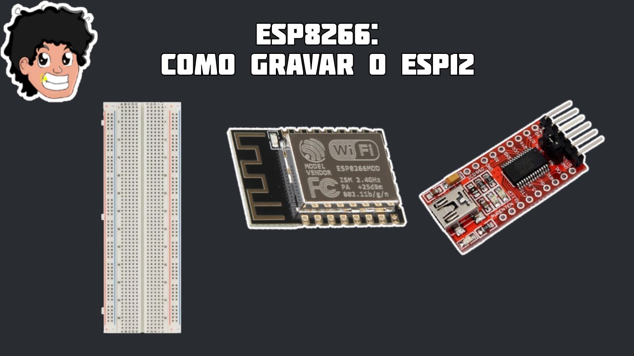 ESP 8266 - Como programar o ESP12 (Protoboard)