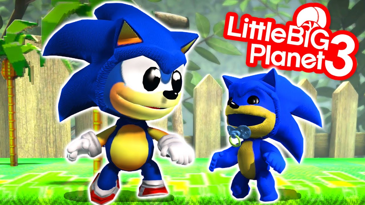 Baby Sonic Costume DLC - LittleBigPlanet 3 | EpicLBPTime