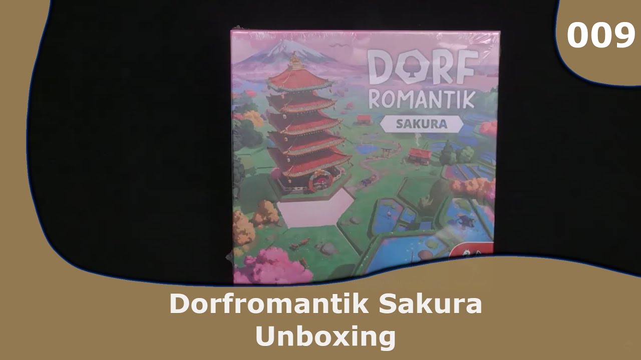 Dorfromantik Sakura Unboxing Commentary | 009 | CulBlu Unboxing