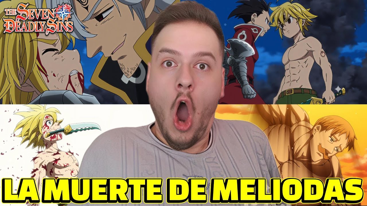 ¡LA MUERTE DE MELIODAS! 🤯 | REACCIÓN A NANATSU NO TAIZAI TEMPORADA 2 (18-20)