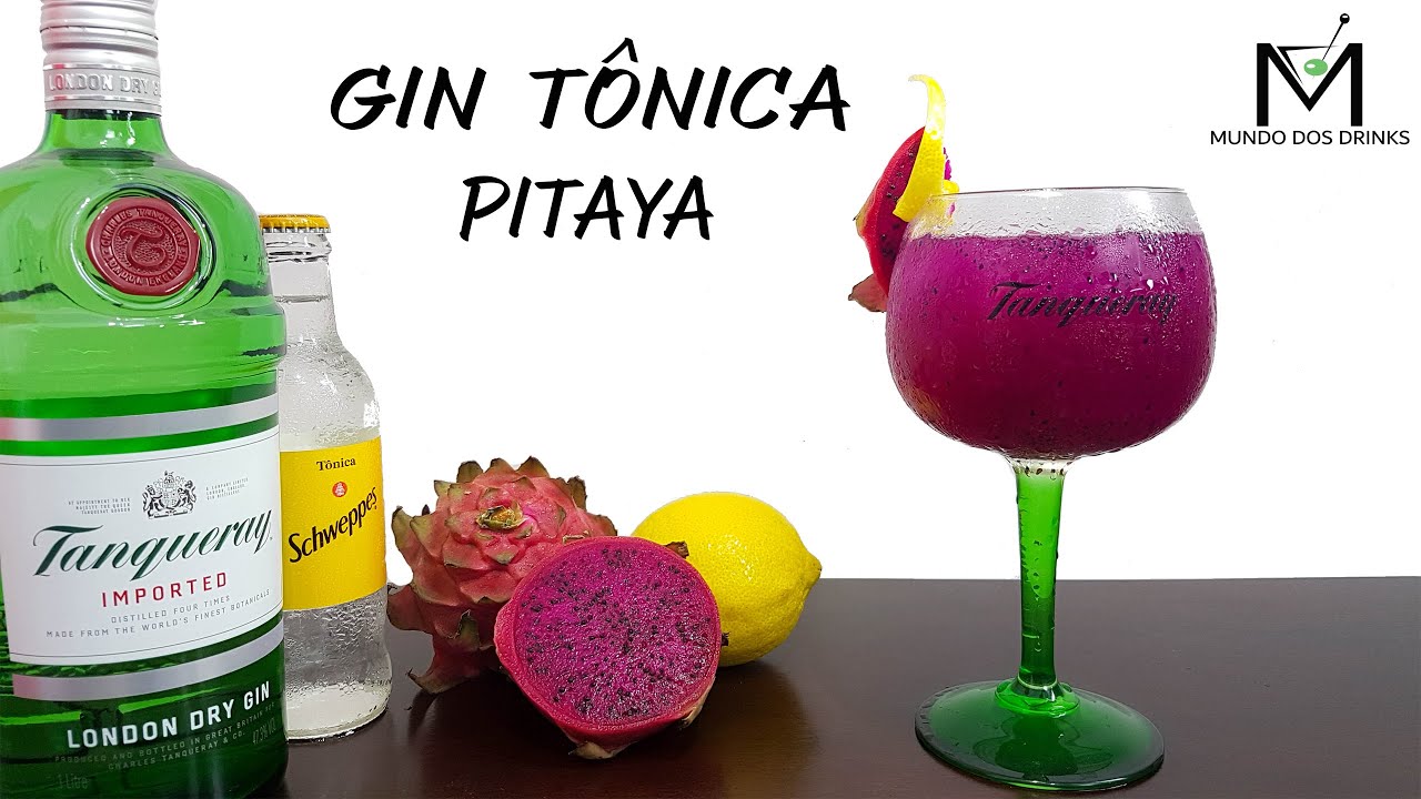 COMO FAZER GIN TÔNICA DE PITAYA
