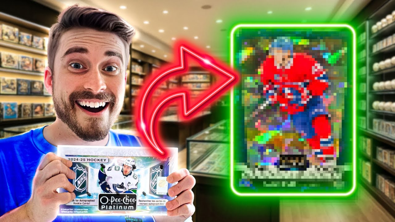 On trouve une carte RARE de Lane Hutson dans O-Pee-Chee Platinum !