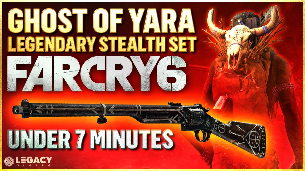 Far Cry 6 — Легендарный набор скрытности | Благословение Триады — Жезл-винтовка «Решатель» и Верх...