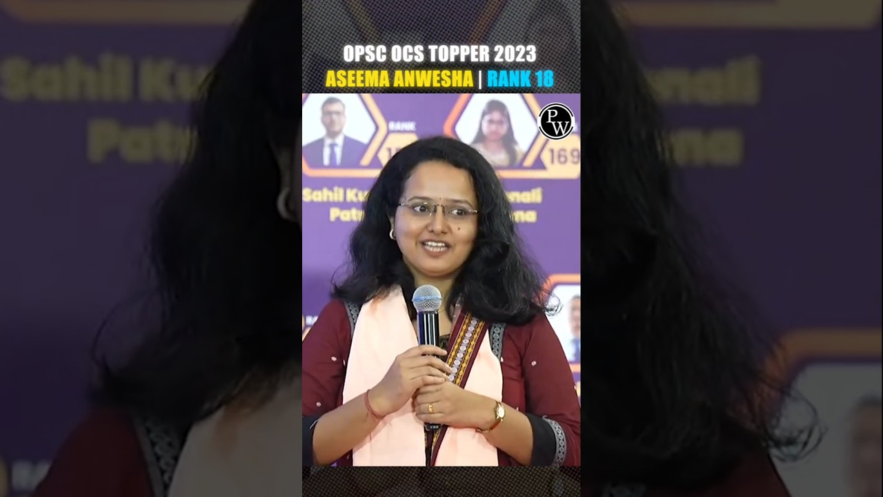 I was in shock for 10 days | Aseema Anwesha | Rank 18 | #OCSTopper2023