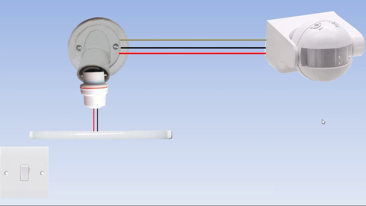 motion sensor light tamil pir sensor wiring diagram