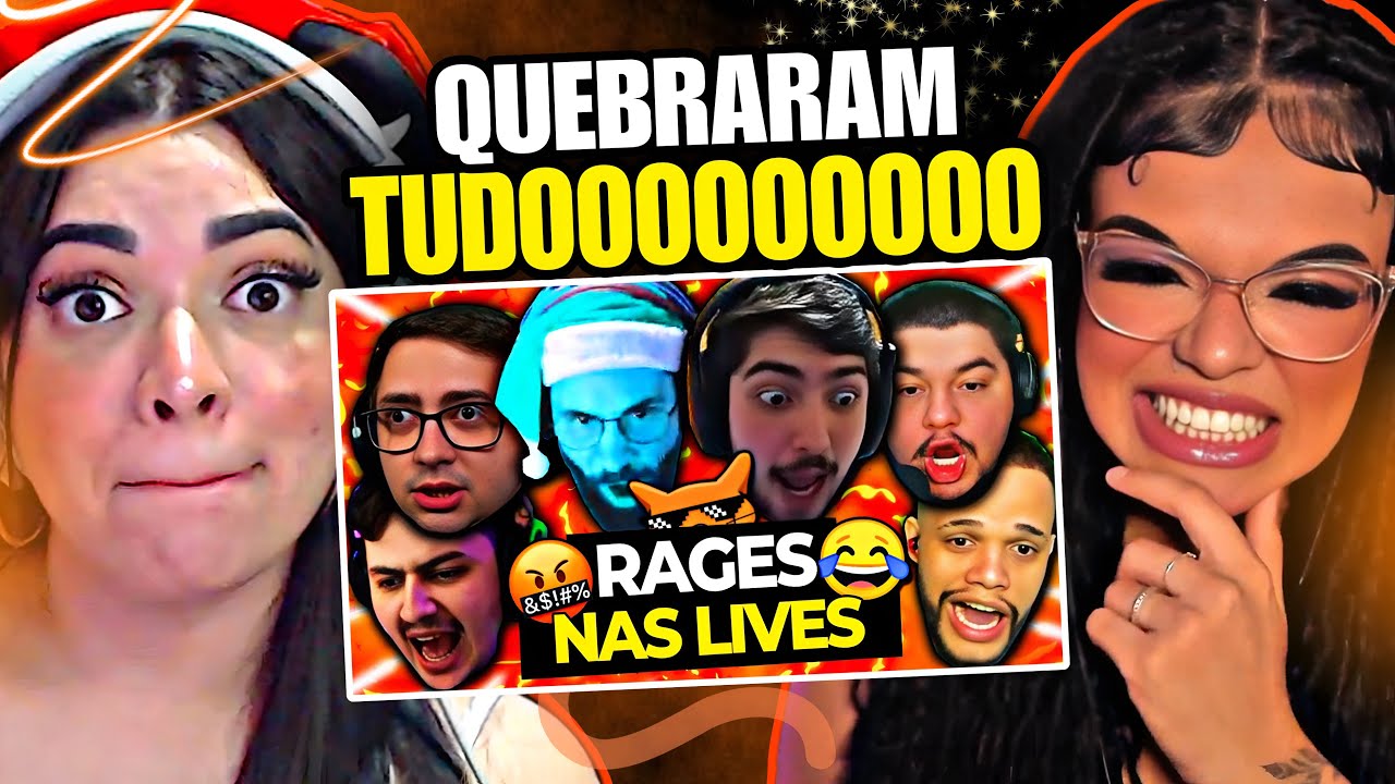 STREAMERS RUNNING, TILTING, AND JOKERING LIVE | NAT AND VIC MV [REACT]