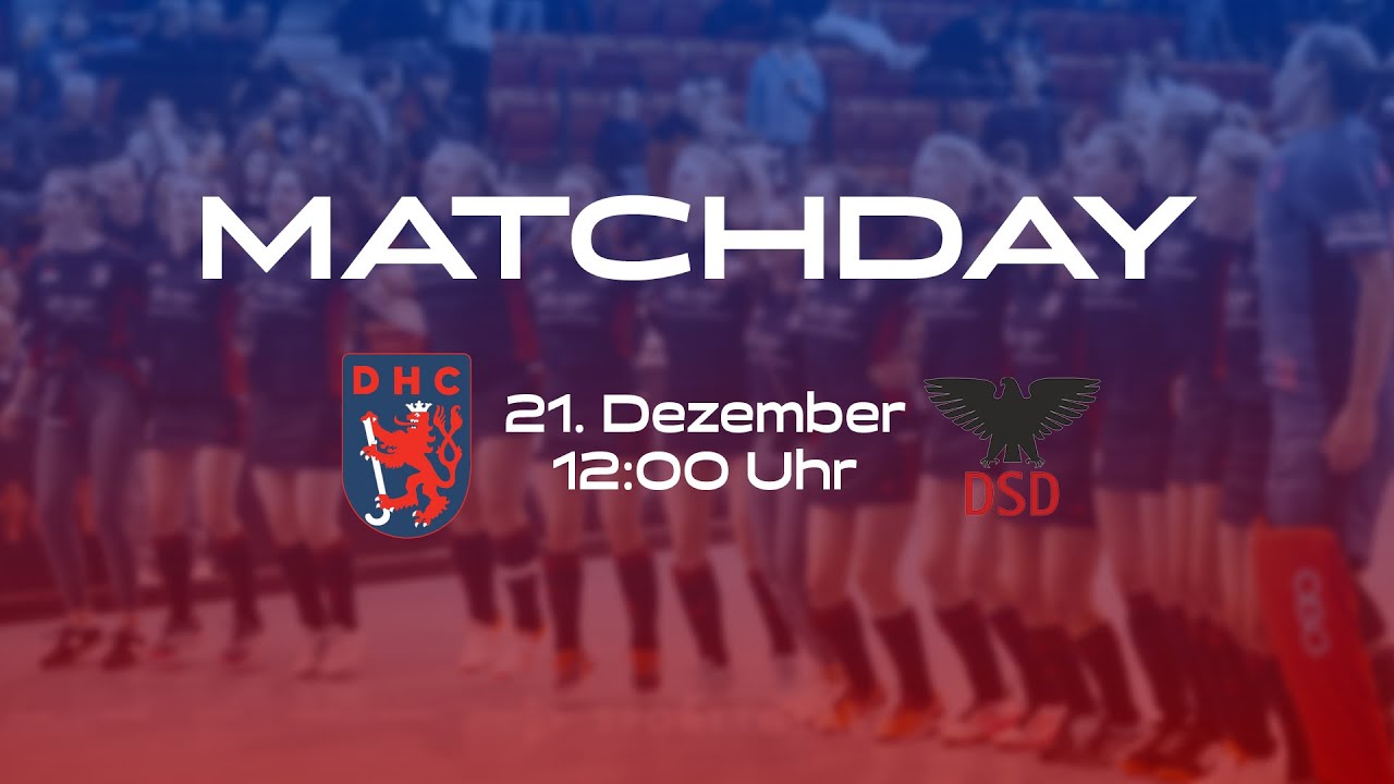 DHC.tv | Weibliche Bundesliga | DHC vs. DSD Düsseldorf | 21.12 ab 11:45 Uhr