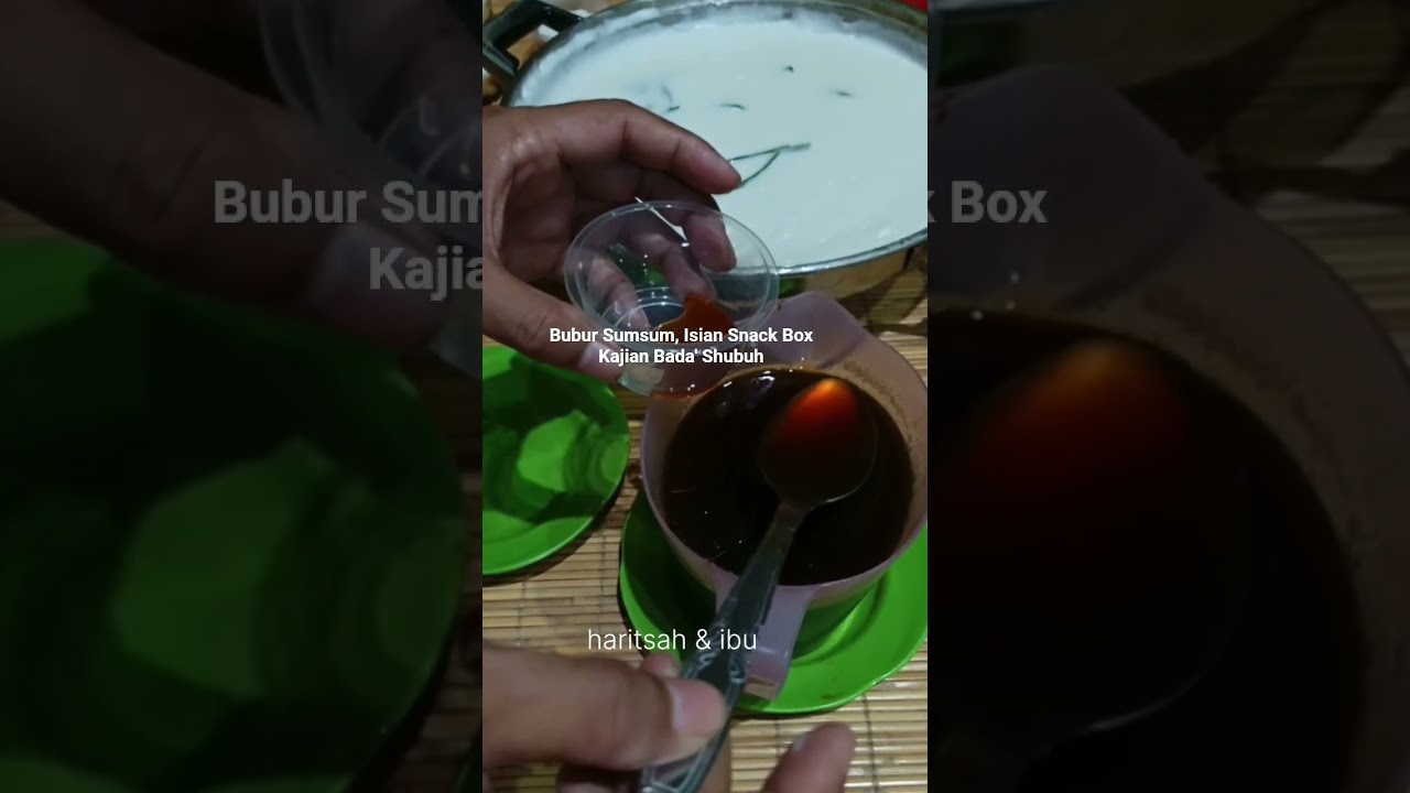 Bubur Sumsum Legit, Isian Snack Box Bada' Shubuh 