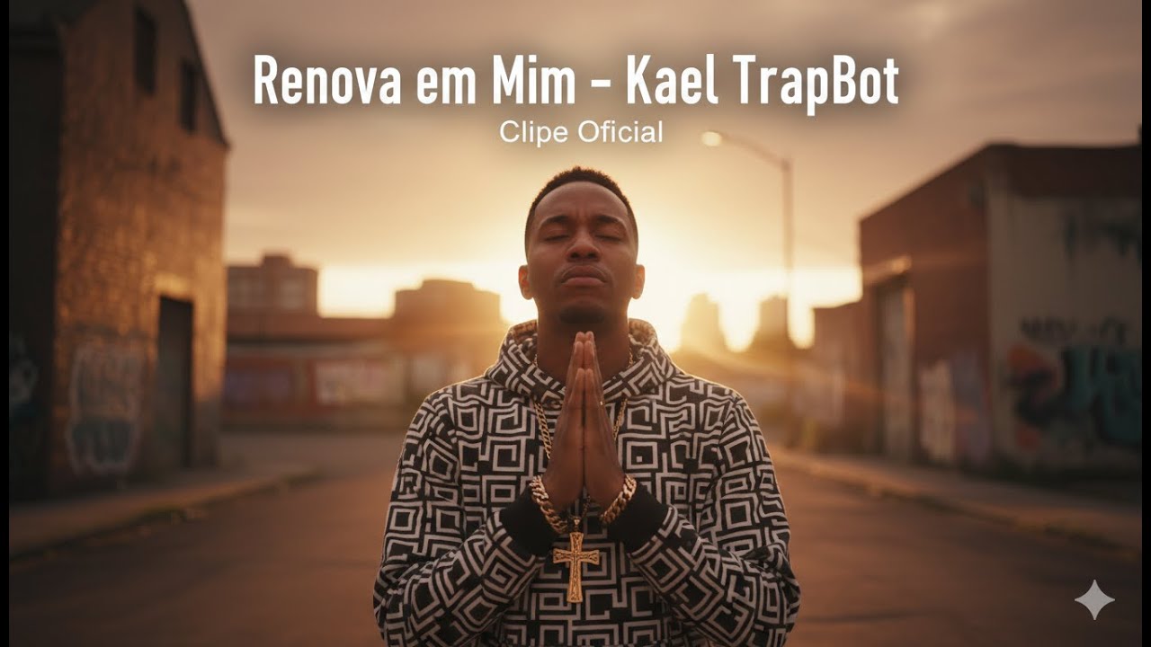 Renova em Mim – Kael TrapBot | Trap Gospel de Adoração e Cura (Oficial)