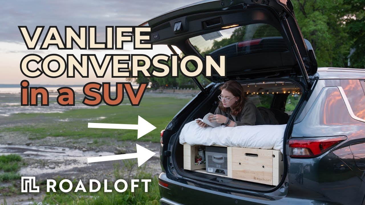 SUV CAMPER KIT | Discover the REMOVABLE conversion KIT by ROADLOFT