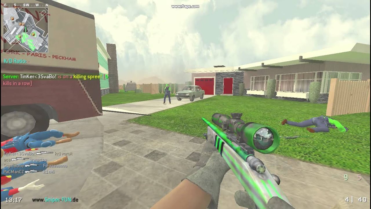 Cod4 PC Mods - Nuketown W/Mario vs Luigi Sniping
