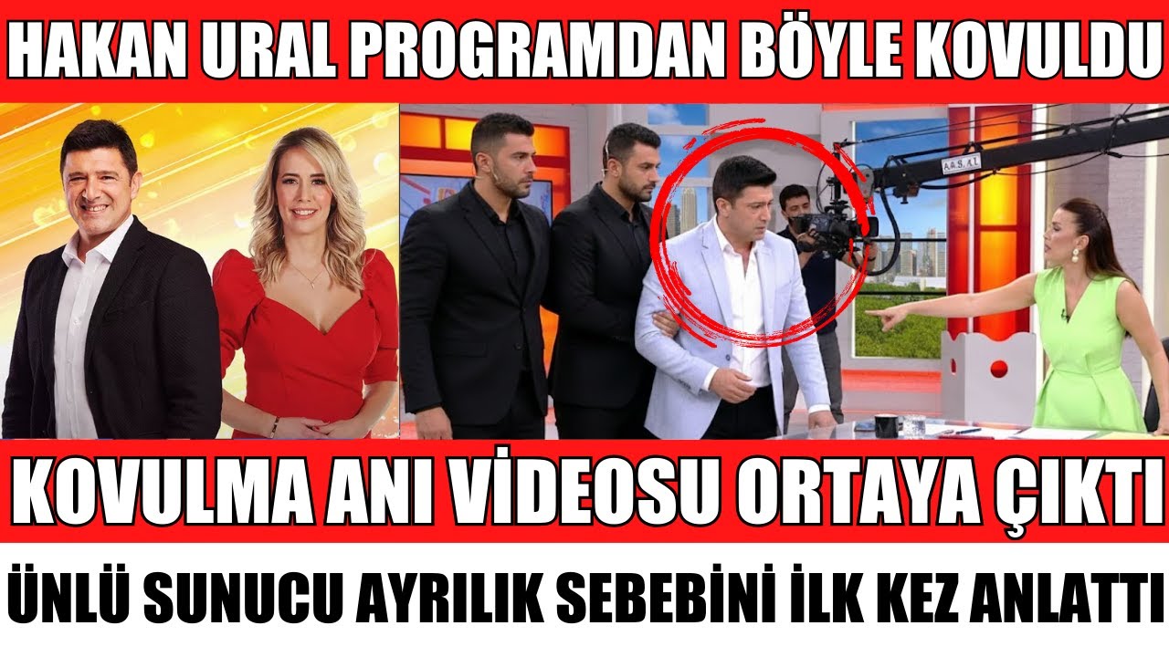 HAKAN URAL NELER OLUYOR HAYATTA PROGRAMINDAN NEDEN KOVULDUĞUNU A&Ccedil;IKLADI G&Ouml;ZYAŞLARINI TUTAMADI
