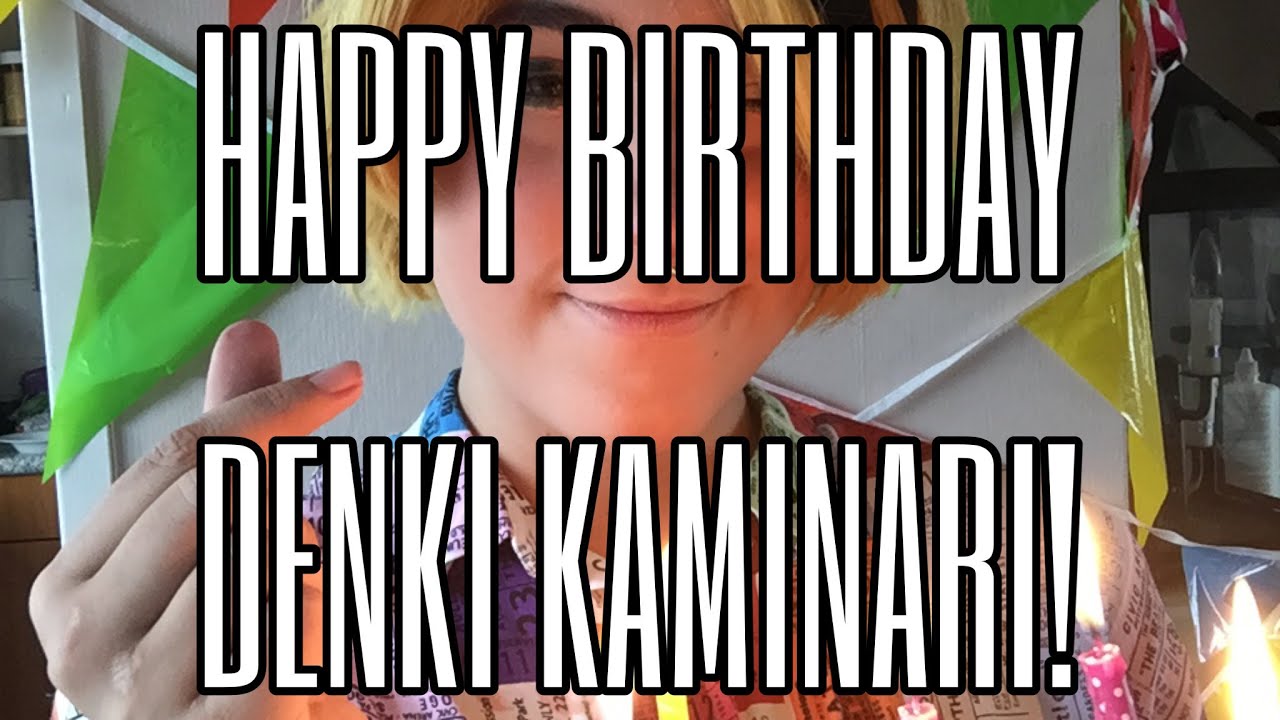 Denki Kaminari spends his birthday with Shoto Todoroki | A Denki Kaminari birthday special