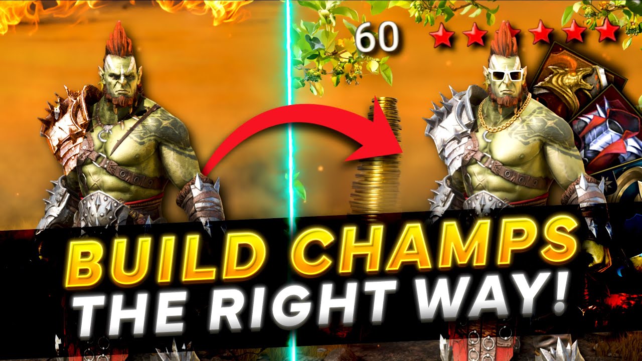 HOW LONG IT TAKES? BEST Leveling And Building Champions Tips And Strategy | Raid Shadow Legends