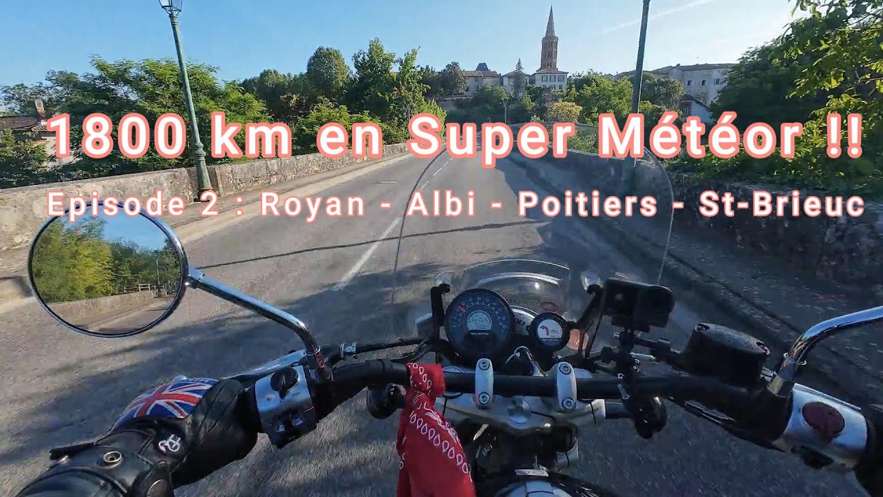 1800 km en Super Meteor  Ep  2 Royan Hénon