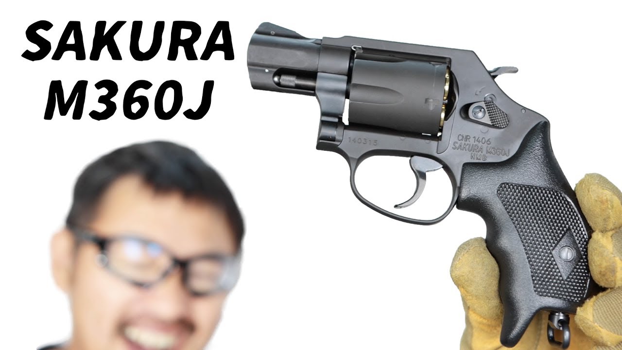 警察官の拳銃は5連発「SAKURA」 サクラ S&W M360J タナカ モデルガン 発火なしでレビュー