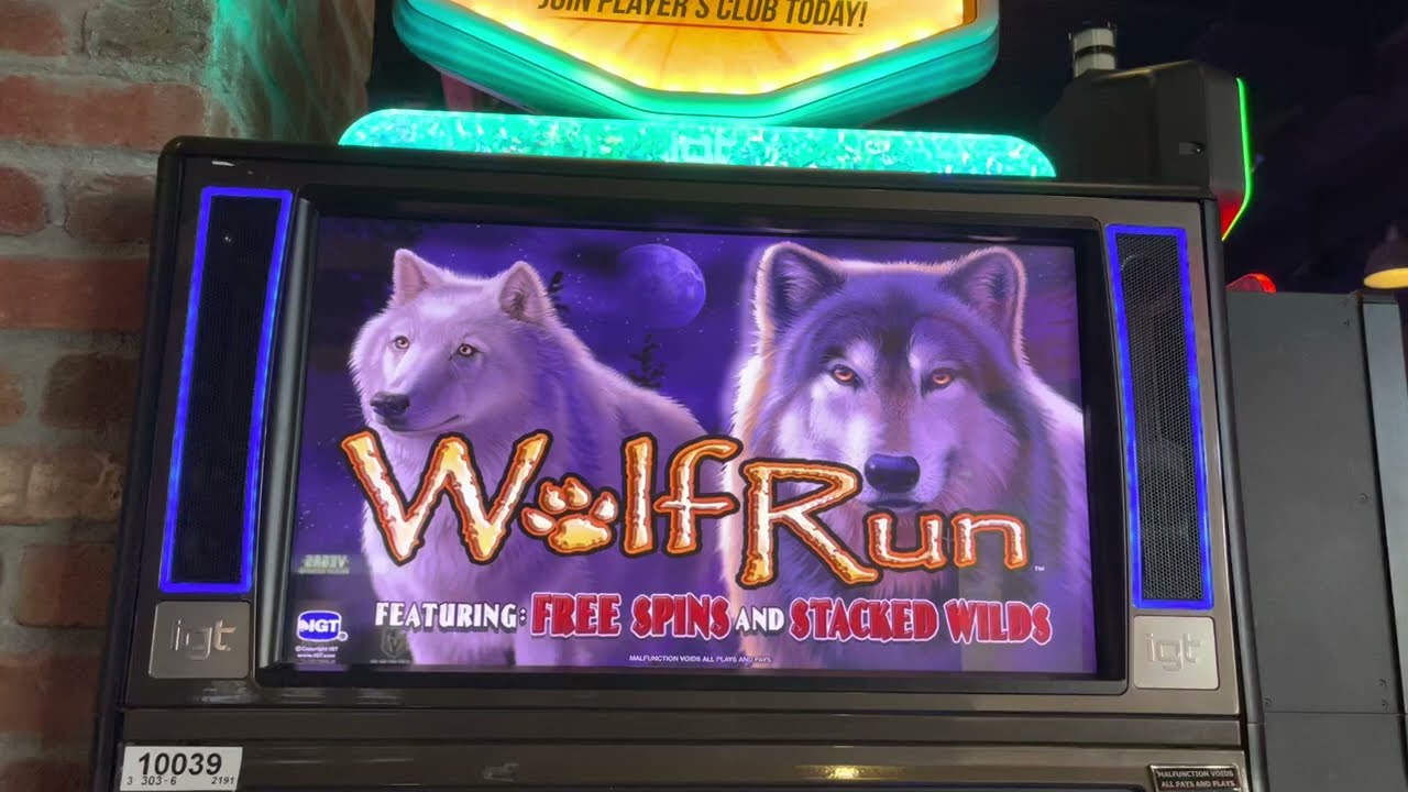 Wolf Run Slot machine | $100 profit Reno Casino