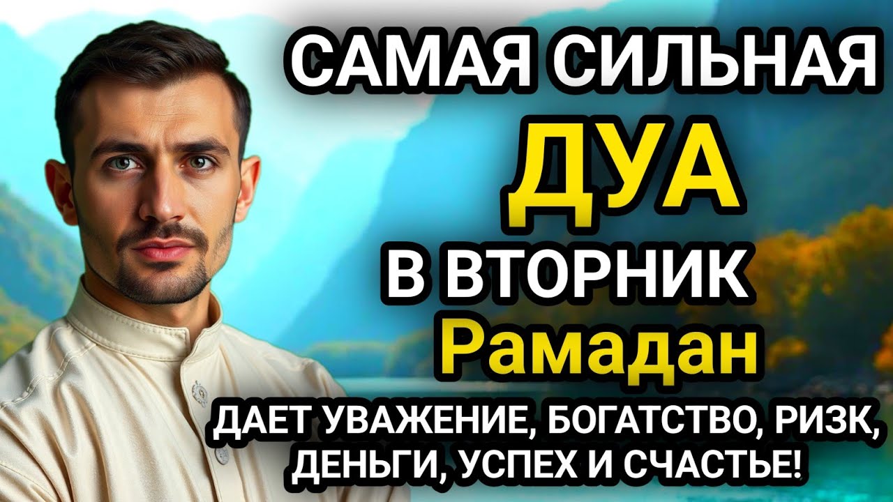 САМАЯ СИЛЬНАЯ Дуа в ВТОРНИК Рамадан Все желания сбываются Очень сложныепроблемы будут решены #дуа