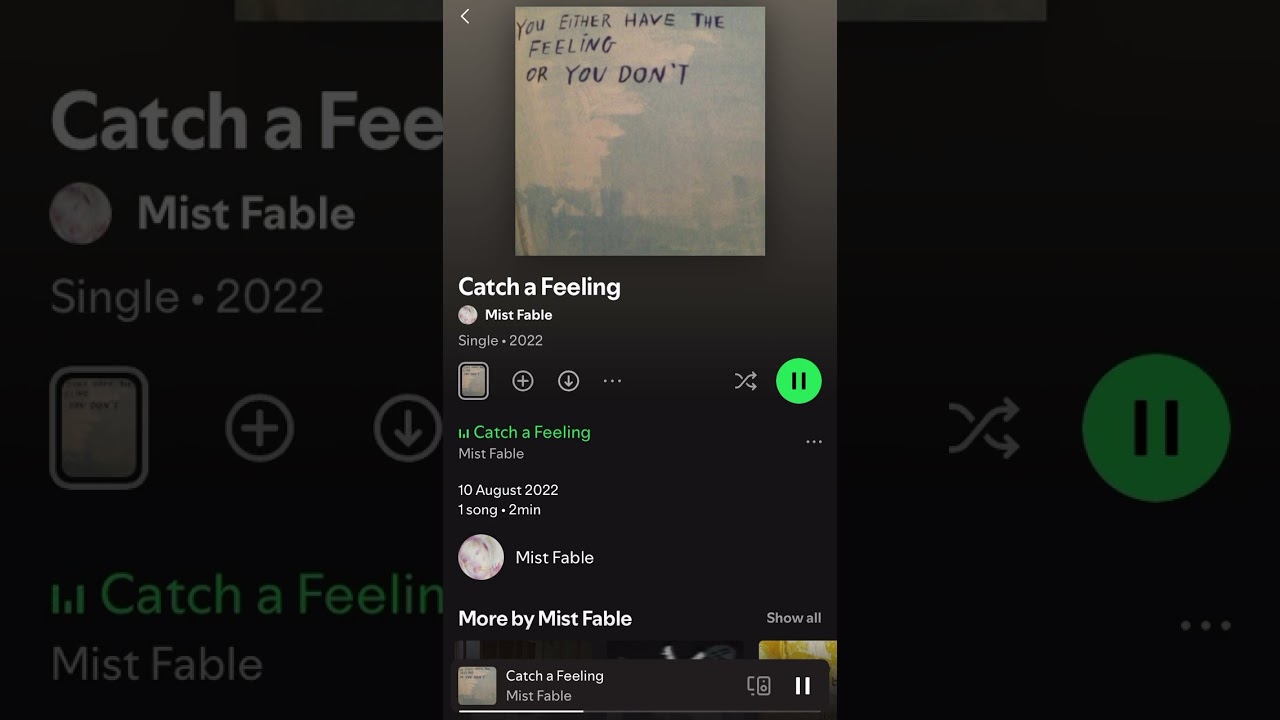 Mist Fable - Catch a Feeling