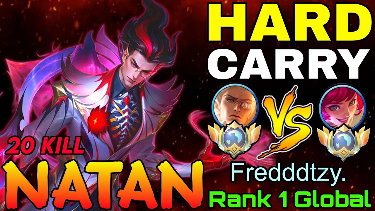 Hard Carry Natan VS Top Global Beatrix - Top 1 Global Natan by Fredddtzy - Mobile Legends