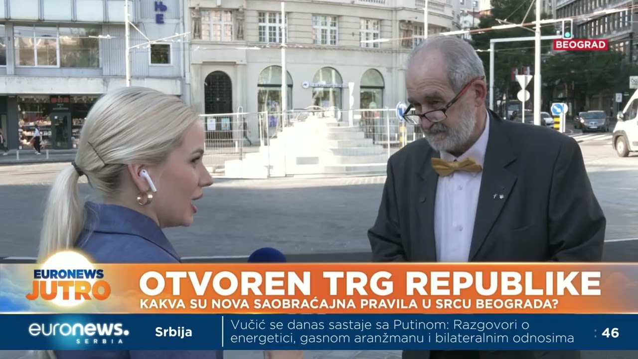 Na Trgu republike kružni tok: Kako sada funkcioniše saobraćaj u centru grada