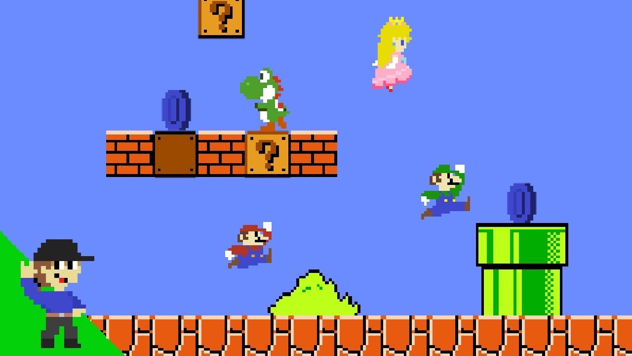 Mario's Easter Egg Hunt Mayhem
