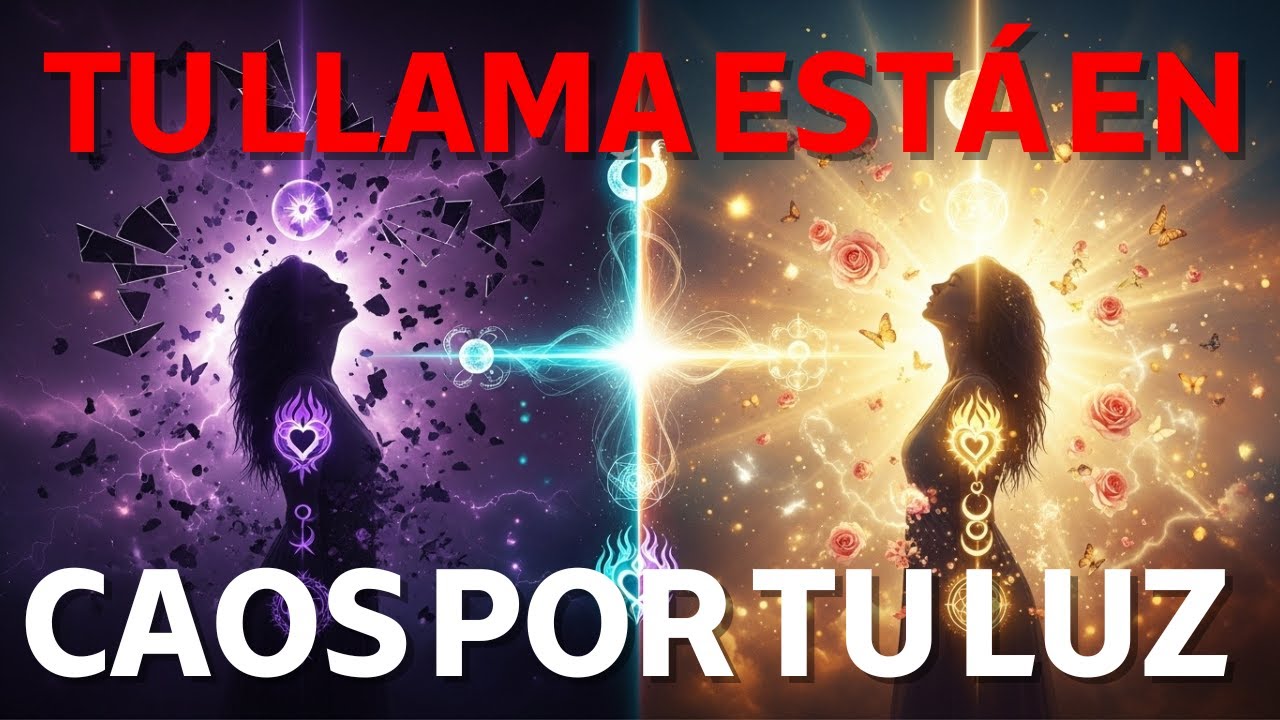 Tu Llama Gemela Está en Caos... porque Tu Luz Ya Está Atraendo el Amor Que Mereces ✨🌙
