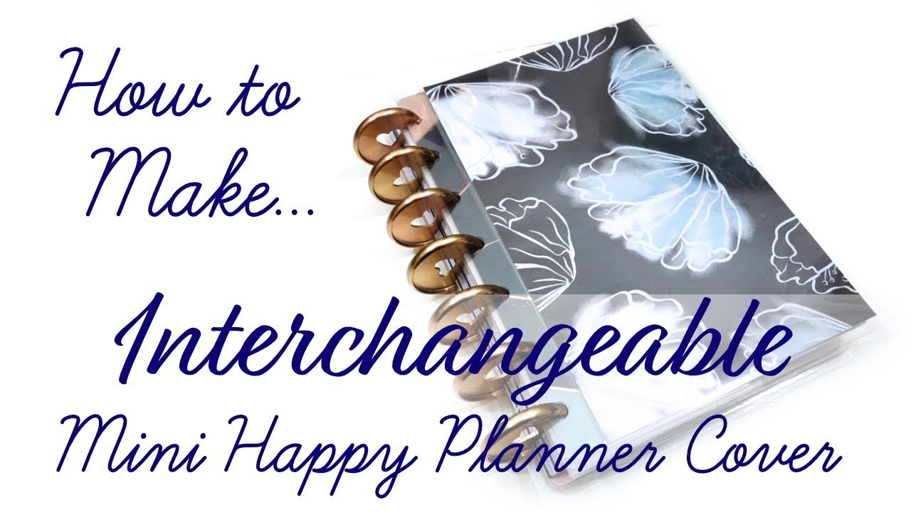 DIY Interchangeable Mini Happy Planner Covers!! // DIY Credit Card Holder // Happy Planner Tutorial