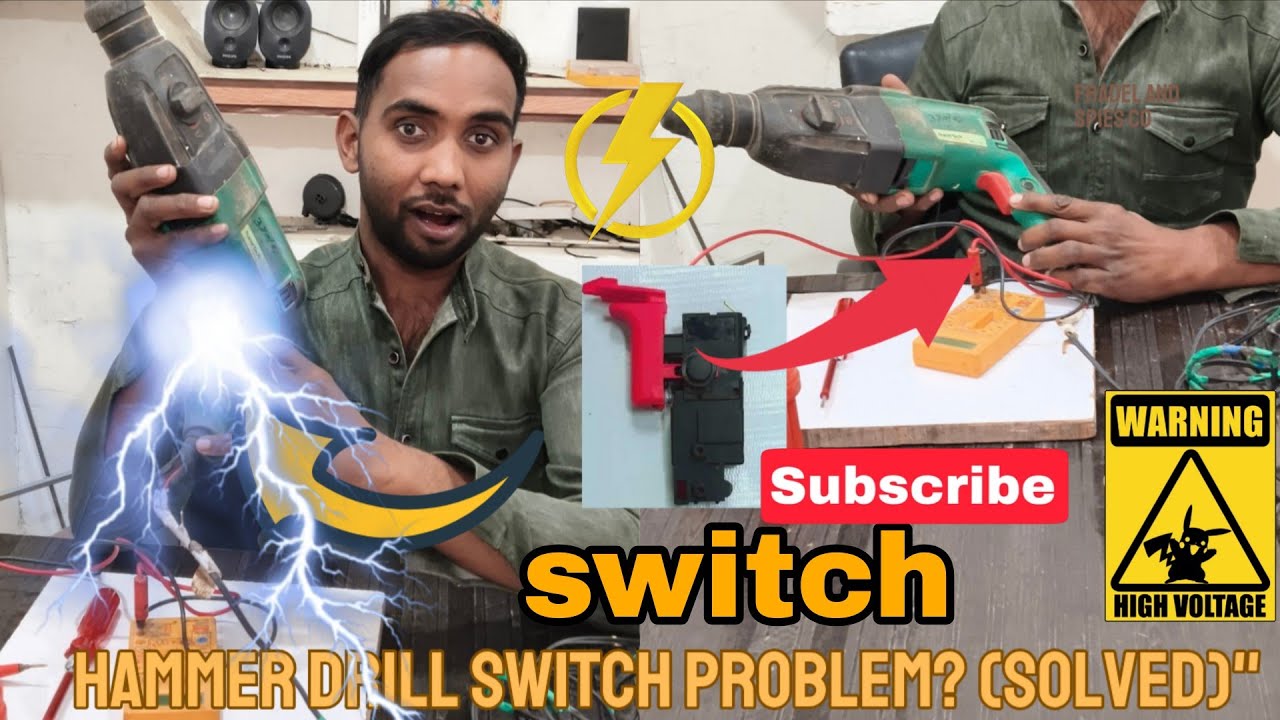 DIY: Wiring a Hammer Drill Switch