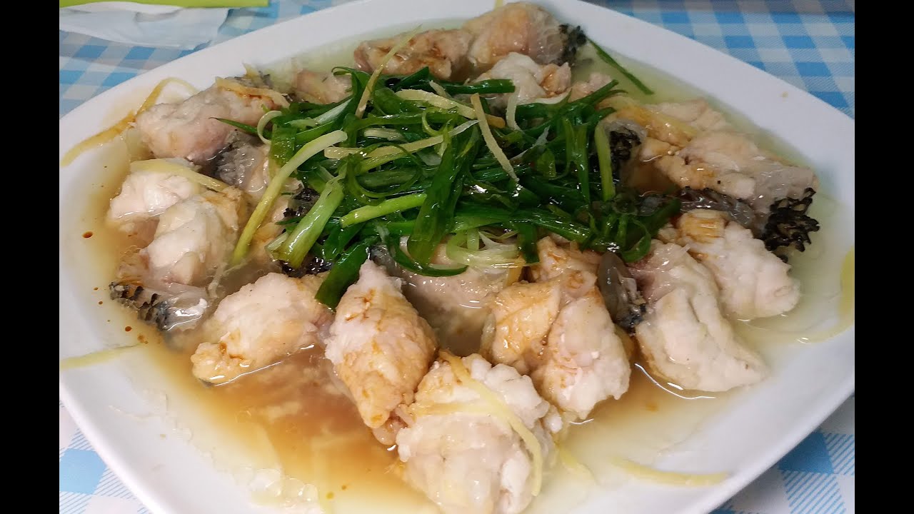 薑蔥蒸龍躉 / 究竟滑唔滑?     Steamed giant grouper with ginger and green onion【20無限】