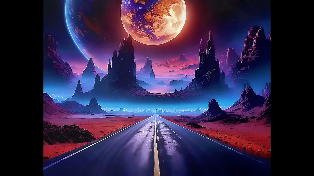Planet Art Music - The Road to the Unexplored Planet (HD Video)