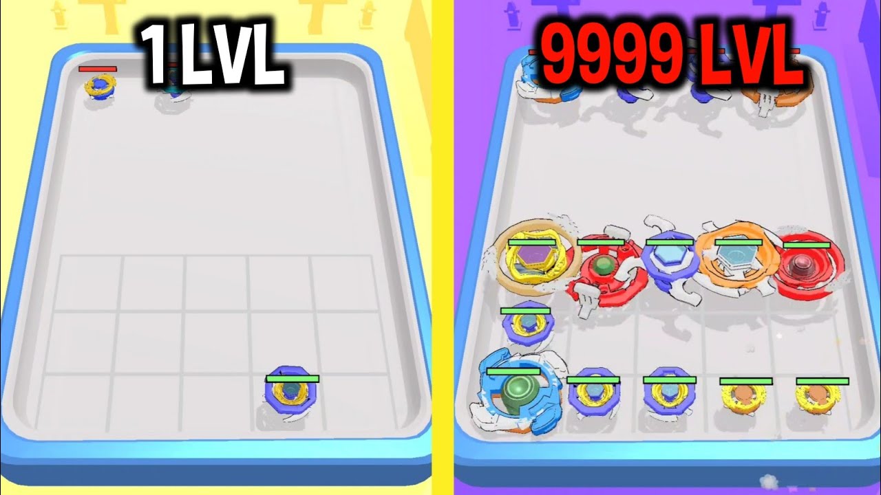 MAX LEVEL in Spinner Merge Game