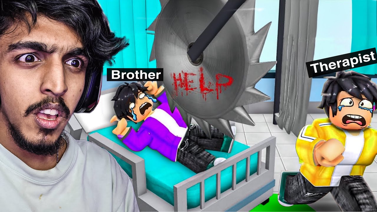 I Escaped The Evil Hospital with BROTHER in Roblox.!