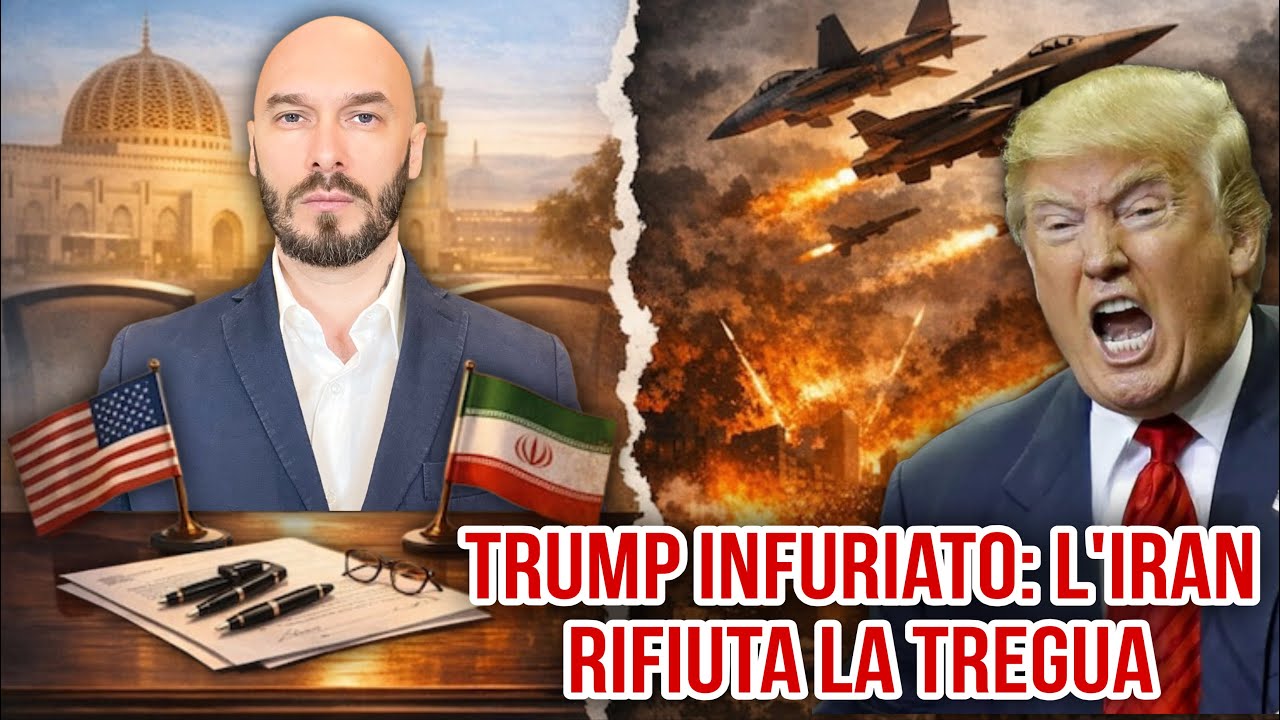 TRUMP INFURIATO: L&rsquo;IRAN RIFIUTA LA TREGUA