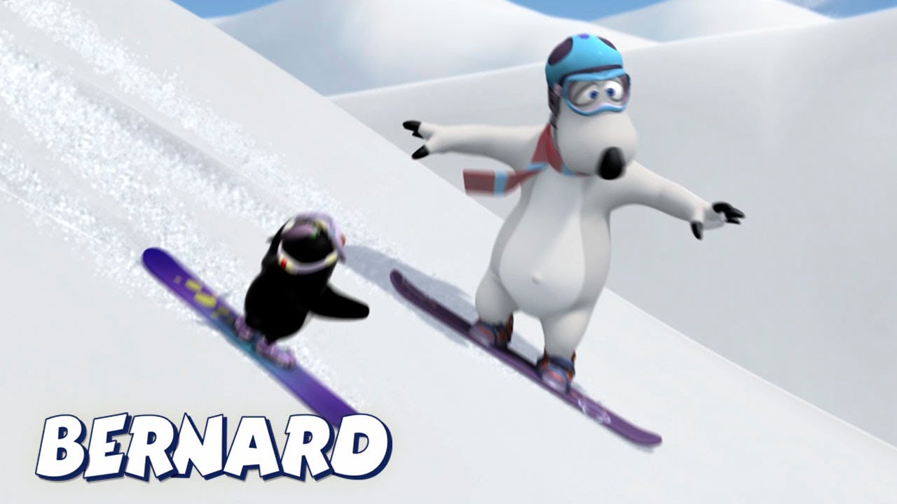 Bernard Bear | Snowboarding AND MORE | Cartoons for Children | Full Episodes