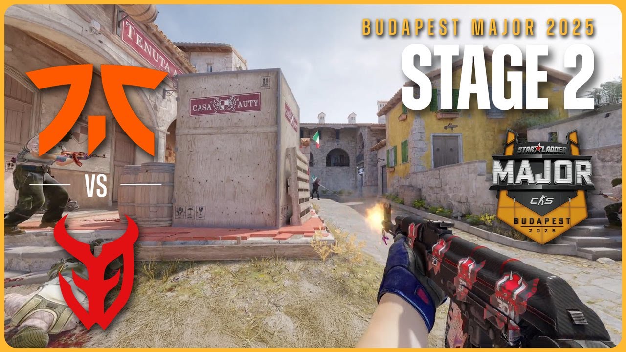 3DMAX vs fnatic - HIGHLIGHTS - StarLadder Budapest Major 2025 - STAGE 2 | CS2