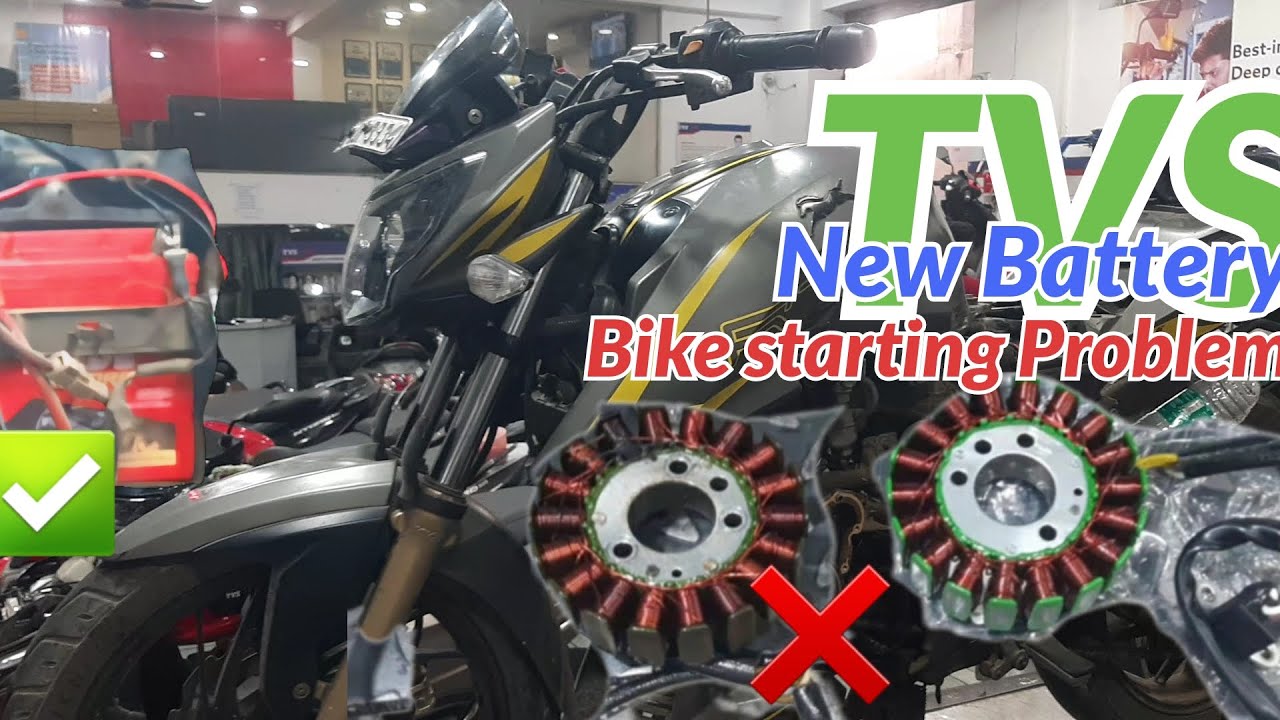 Bike Starting Problem || Battery Sahi Hai || Tvs apache RTR 200 4v